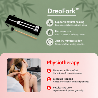 DreoFork™ | Natural 128Hz Sound Therapy Tool