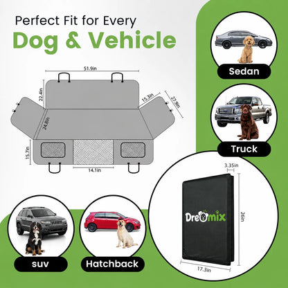DreoRoam 2.0™ - Hard Bottom Dog Car Seat Protector