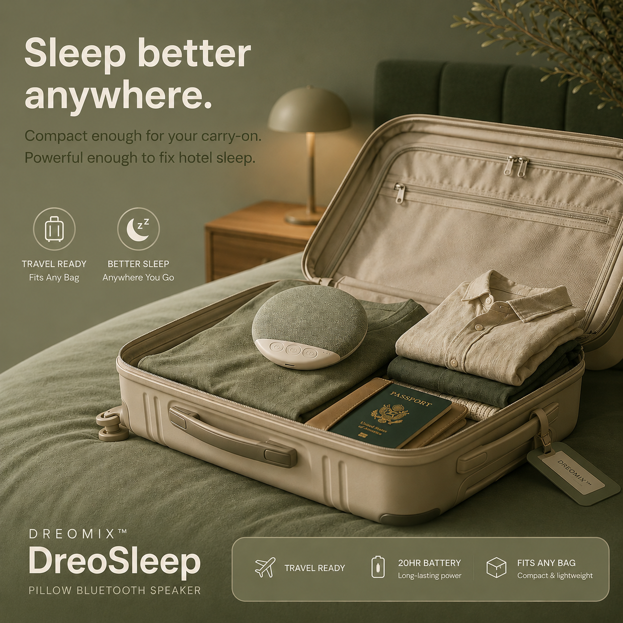 DreoSleep™ Pillow Speaker