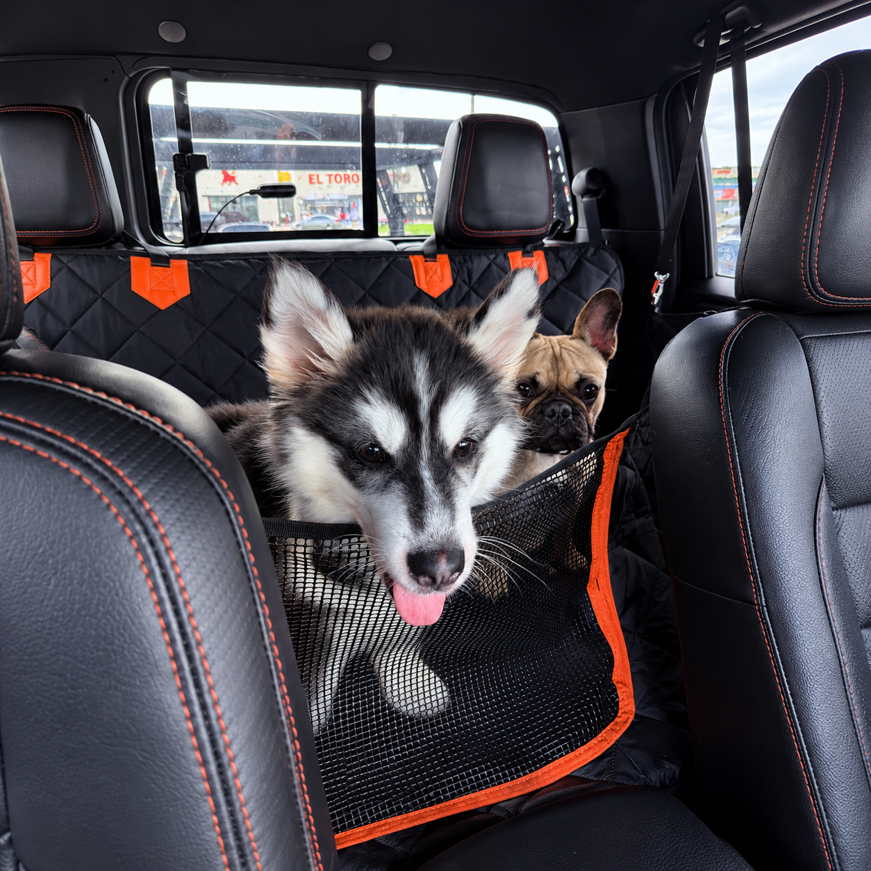 DreoRoam 2.0™ - Hard Bottom Dog Car Seat Protector