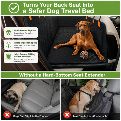 DreoRoam 2.0™ - Hard Bottom Dog Car Seat Protector