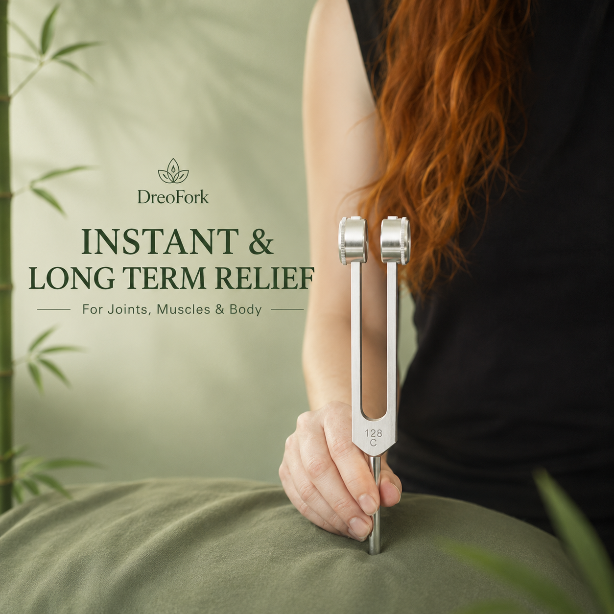 DreoFork™ | Natural 128Hz Sound Therapy Tool