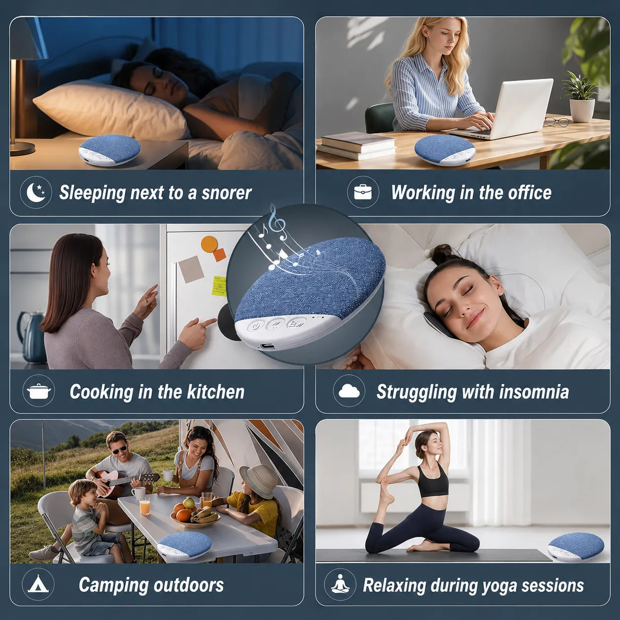 Dreomix PillowWave™ Pro – Ultra-Thin Bluetooth Pillow Speaker