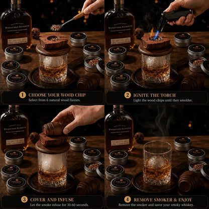 DREOMIX™ Whiskey Smoker Gift Set