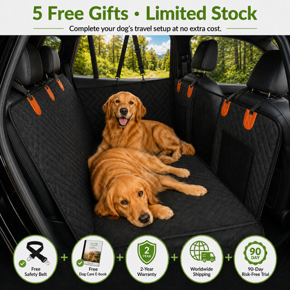 DreoRoam 2.0™ - Hard Bottom Dog Car Seat Protector