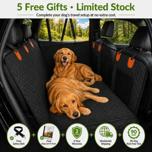 DreoRoam 2.0™ - Hard Bottom Dog Car Seat Protector