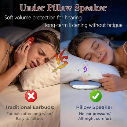 Dreomix PillowWave™ Pro – Ultra-Thin Bluetooth Pillow Speaker